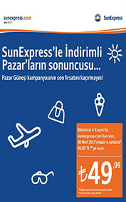 SunExpress Cumhuriyet  Bilet Hattı